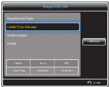 SAMSUNG SyncMaster ME95C - Kopieren eines Lokale Progr. - 1