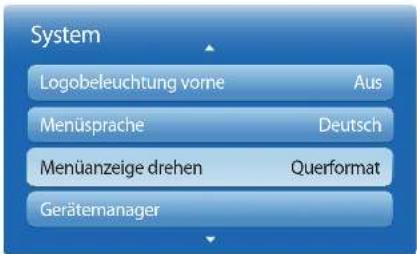 SAMSUNG SyncMaster ME95C - Menüanzeige drehen - 1