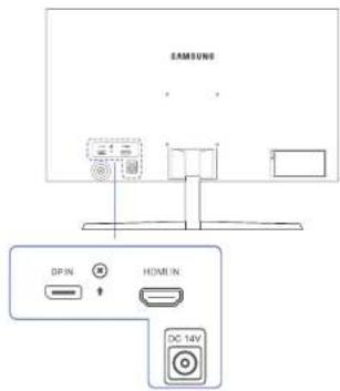 SAMSUNG S22F350FH - Rückseite - 2