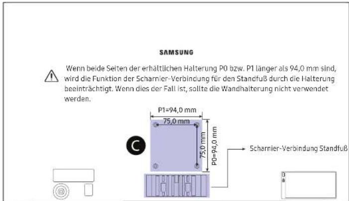 SAMSUNG S22F350FH - So schließen Sie die Verriegelung für den Diebstahlschutz ab: - 6