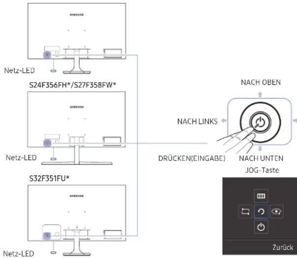 SAMSUNG S22F350FH - Systemsteuerung - 1