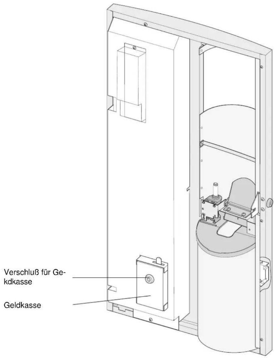 Wittenborg FB 5100 - Innenansicht des Automaten - 1