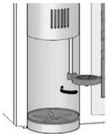 Wittenborg FB 5100 - Spülen des Brü- hers/Mischers - 9