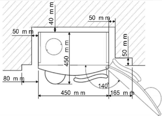 Wittenborg ES 5100 - Maßzeichnung - 1