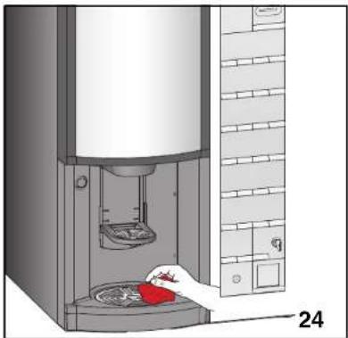 Wittenborg ES 7100 - Einbau gereinigter Teile - 3