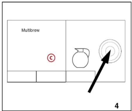 Wittenborg ES 7100 - Kannenpanel (Multibrüh) - 1