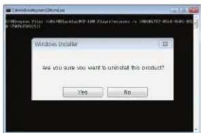 Cammsys Blacksys CF-100 - Software uninstallation - 4