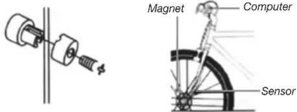 Filmer 40.125 - MONTAGE VON SENSOR UND MAGNET: - 1
