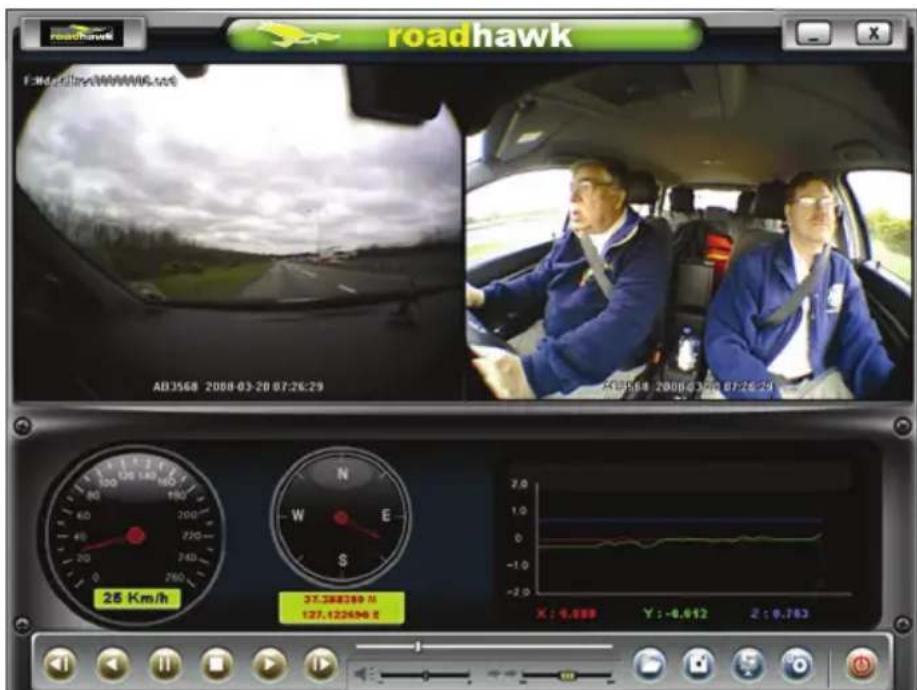 Roadhawk RH-2 - Additional Functions of Player: Pop-up Display window - 1