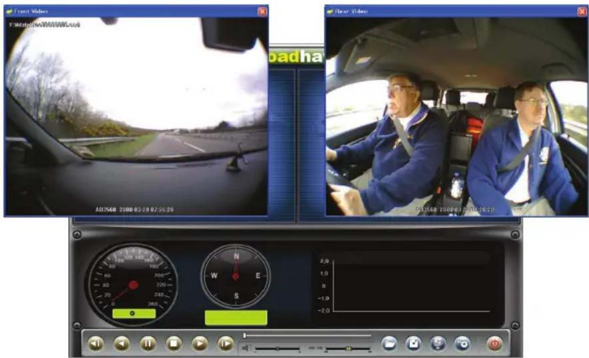 Roadhawk RH-2 - Additional Functions of Player: Pop-up Display window - 2