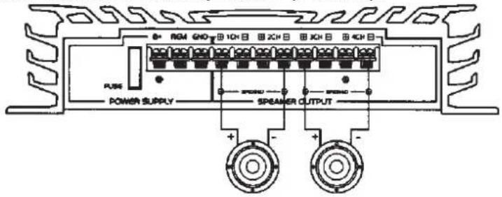 RTO Terminator GX-5002 - BRÜCKEN-MODUS 4-KANAL VERSTÄRKER - 1