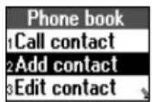 ERICSSON T39 - Saving Contacts - 1