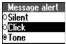 ERICSSON T39 - To go to a WAP address found in message - 1