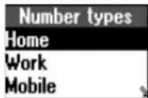 ERICSSON T39 - To record a contact name - 3
