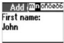 ERICSSON T39 - Saving Contacts - 2
