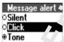 ERICSSON T39 - To set the view of your voice memos - 4