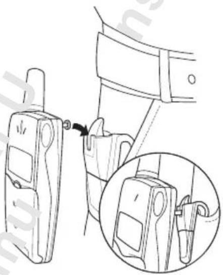 ERICSSON T39 - To use the clip with your phone - 5