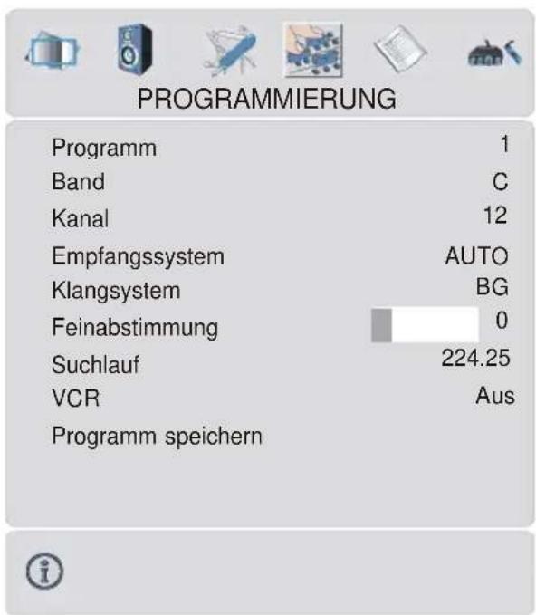 TechLine TL-32LC707 - Menü Installation - 1