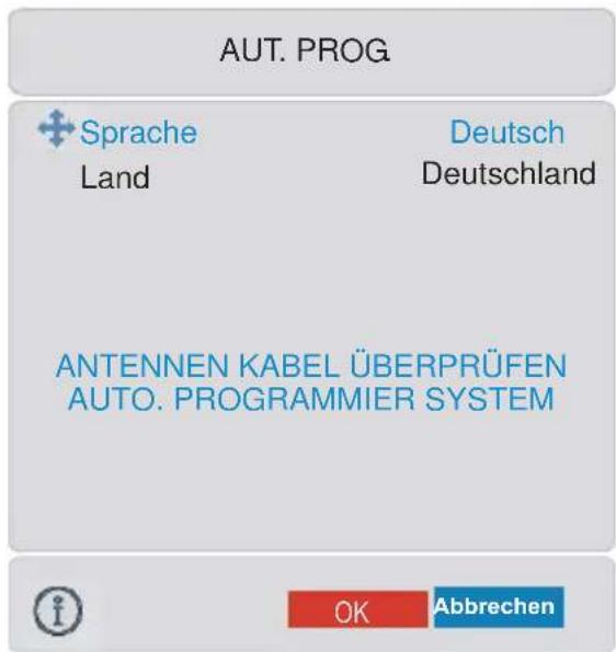 TechLine TL-27LC700 - Erste Autoprogrammierung (APS Automatic Programming System) - 1