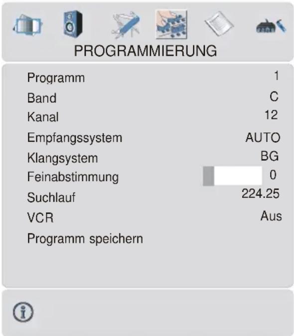 TechLine TL-27LC700 - Menü Installation - 1