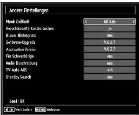 TechLine TL-22LE970 - Andere Einstellungen konfi gurieren - 1