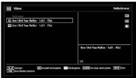 TechLine TL-22LE970 - Videos per USB anschauen - 1