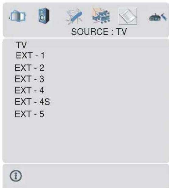 TechLine TL-32LC716 - Source menu - 1