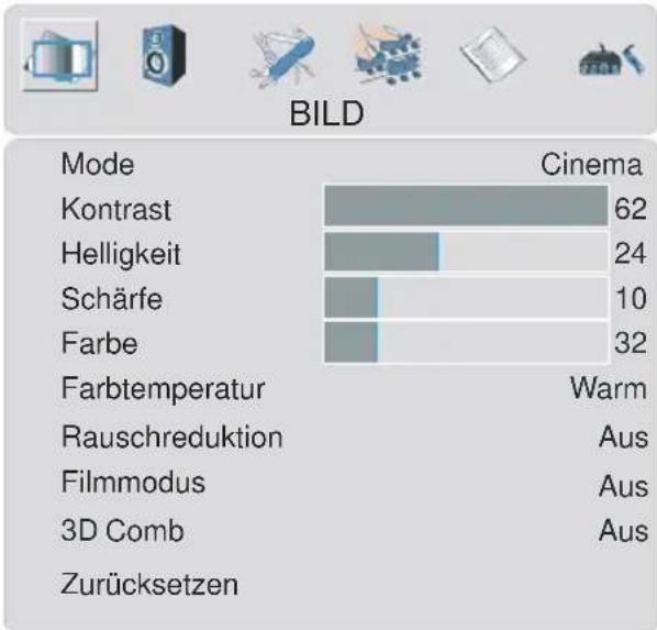 TechLine TL-32LC716 - Bildmenü - 1