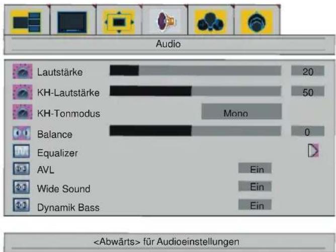 TechLine TL-32LC700 - Audiomenu - 1