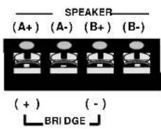 Ultimate TA-2700 - SPEAKER TERMINALS - 1
