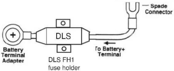DLS CA23 - Power terminal (+12V) - 2
