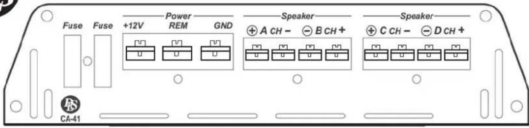 DLS CA23 - Speaker wiring CA 41 - 11