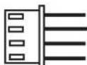 DLS Reference RA20 - High level input socket for CH 1 & 2 - 2