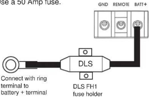 DLS Reference RA20 - Power terminal (+12V) - 1