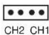 DLS RA40 - High level input socket for CH 1 & 2 - 1