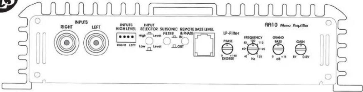 DLS RA10 - Power Light / Protect light - 4