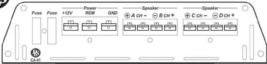 DLS CA31 - Speaker wiring CA 41 - 11
