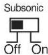 DLS CA31 - Subsonic filter CA31 & CA51 - 1