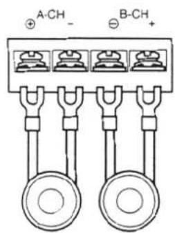 DLS CA31 - Speaker wiring CA 31 - 1