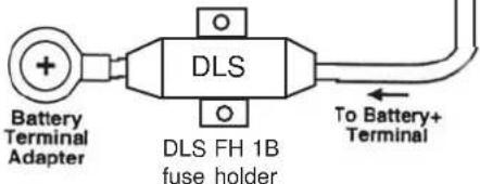 DLS CA12 - Power terminal (+12V) - 2