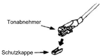 Tonabnehmer Schutzkappe