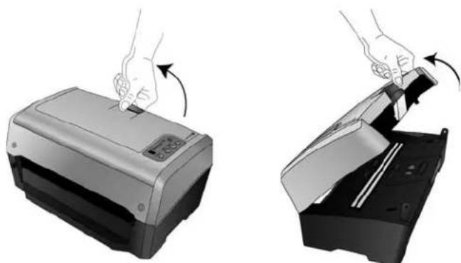 XEROX DocuMate 742 - Beheben eines Papierstaus - 1