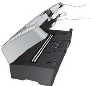 XEROX DocuMate 742 - Austauschen der Walze - 4