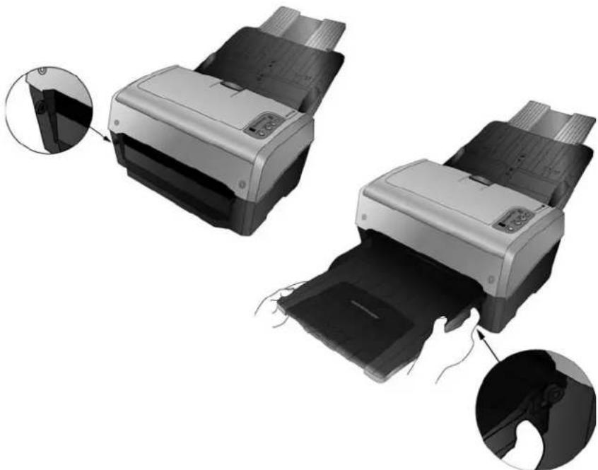 XEROX DocuMate 742 - Aufbauen des Scanners - 3