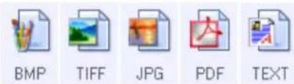 BMP TIFF JPG PDF TEXT