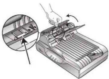 XEROX DocuMate 520 - Die Auflageeinheit des automatischen Dokumenteneinzugs austauschen: - 1