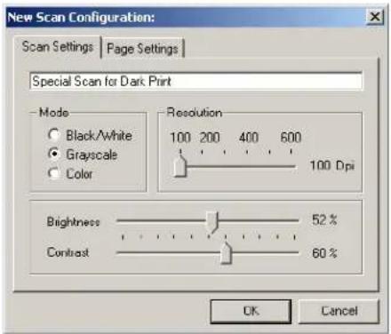 XEROX DocuMate 520 - Anpassen der Scan- und Seiteneinstellungen - 1