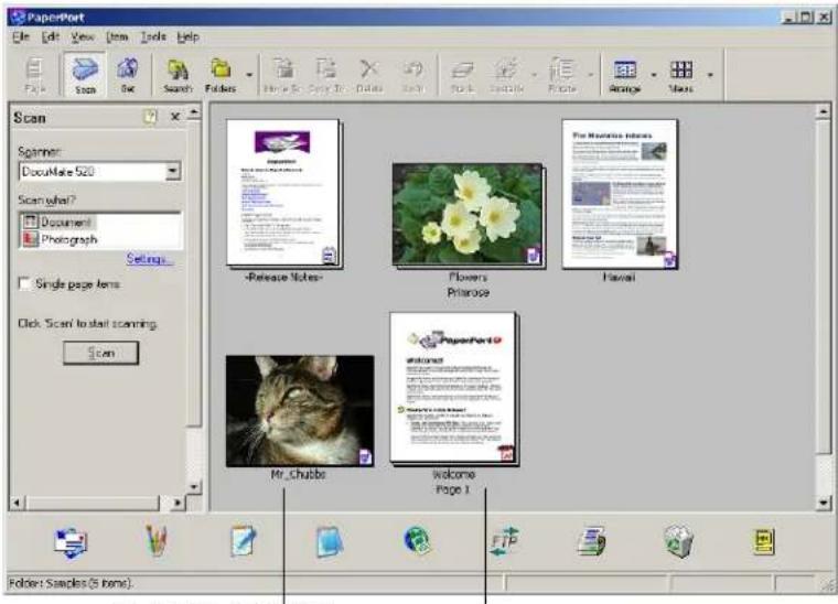 XEROX DocuMate 520 - Starten Sie PaperPort. - 4