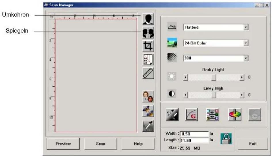XEROX DocuMate 520 - Das Bild umkehren - 1