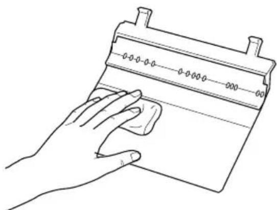 EPSON Perfection 1200 Photo - Vorlagenführung reinigen - 1